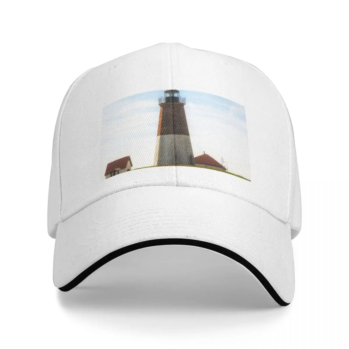 Point Judith Light House Baseball Cap New In Hat Rugby Luxury Woman Men's