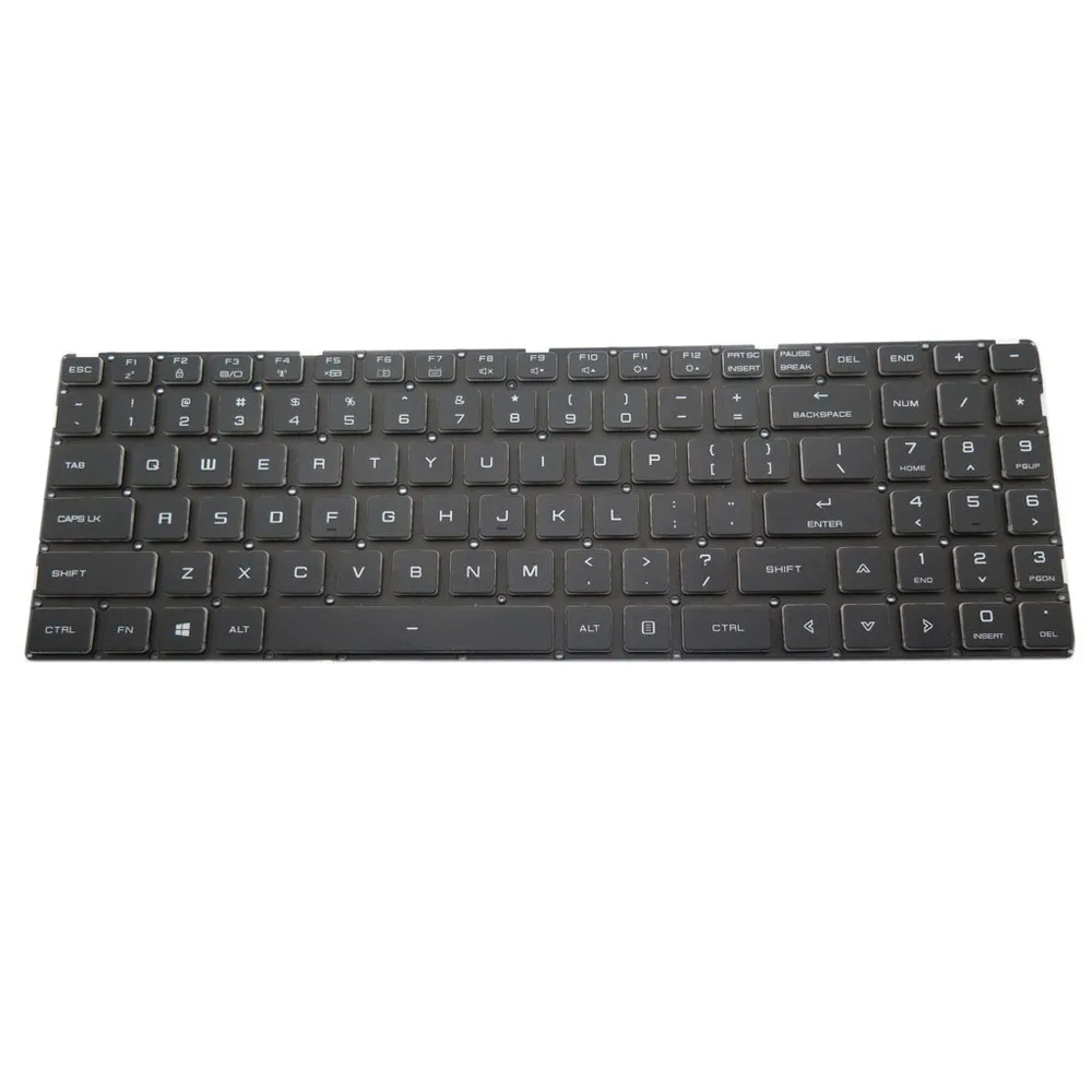 Laptop Backlit Keyboard For Tongfang GM7PX9N 17.3’ English US Black No Frame New