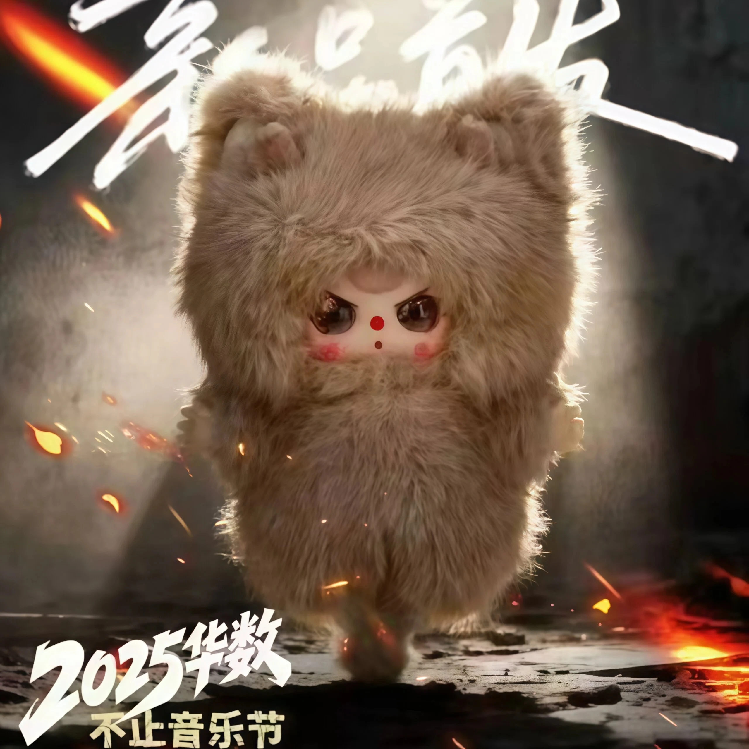 Nieuwe Baby Drie Walonglong Serie Blind Box Kawaii Mini Vinyl Pluche Pop Tas Hanger Decor Ornament Trendy Speelgoed Verrassingscadeau