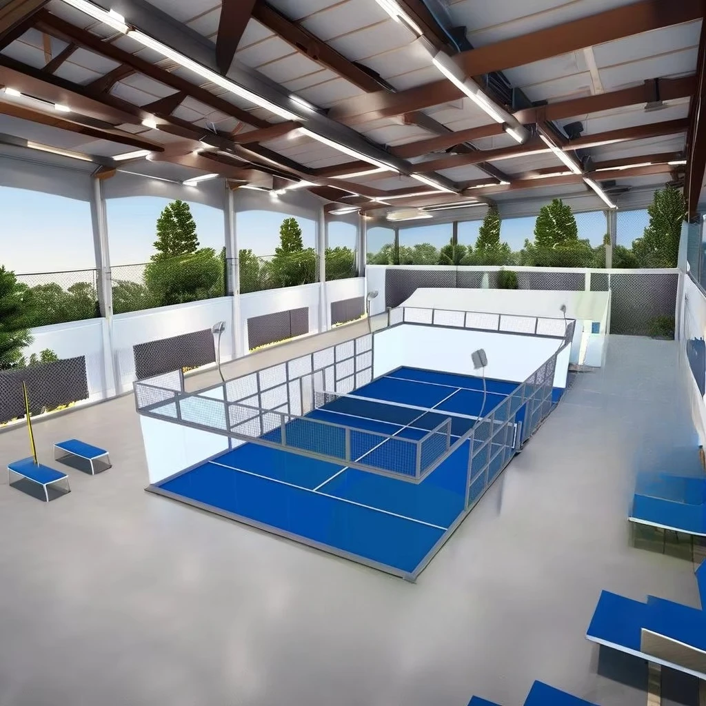 Outdoor Padel Tennis Court Artificial Grass Padel Court
