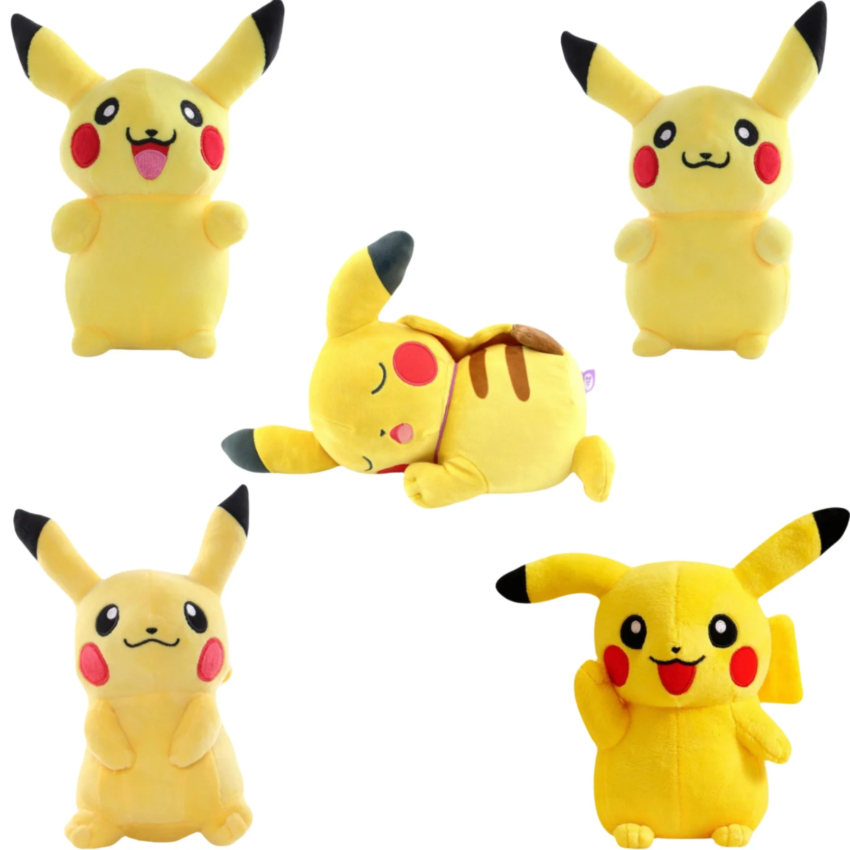 

Pokemon Plush Pikachu Toys Anime Bulbasaur Charmander Squirtle Stuffed Dolls Kawaii Plushies Toys Hobbies Exquisite Gifts