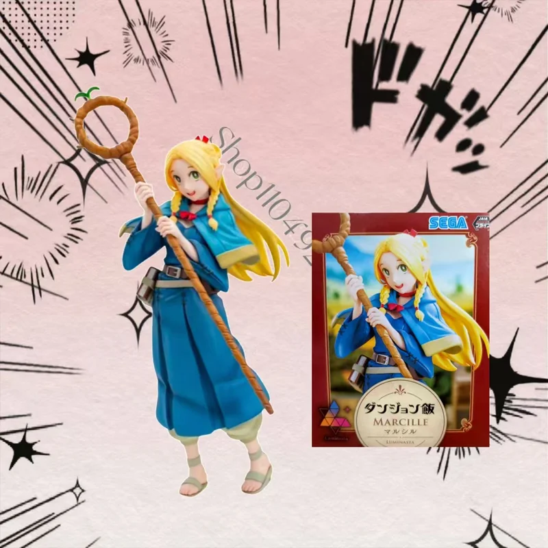 

Подлинная SEGA Luminasta Delicious in Dungeon Marcille, ПВХ аниме-фигурка, модель, стоячая поза, праздничный подарок, в наличии, игрушки в упаковке