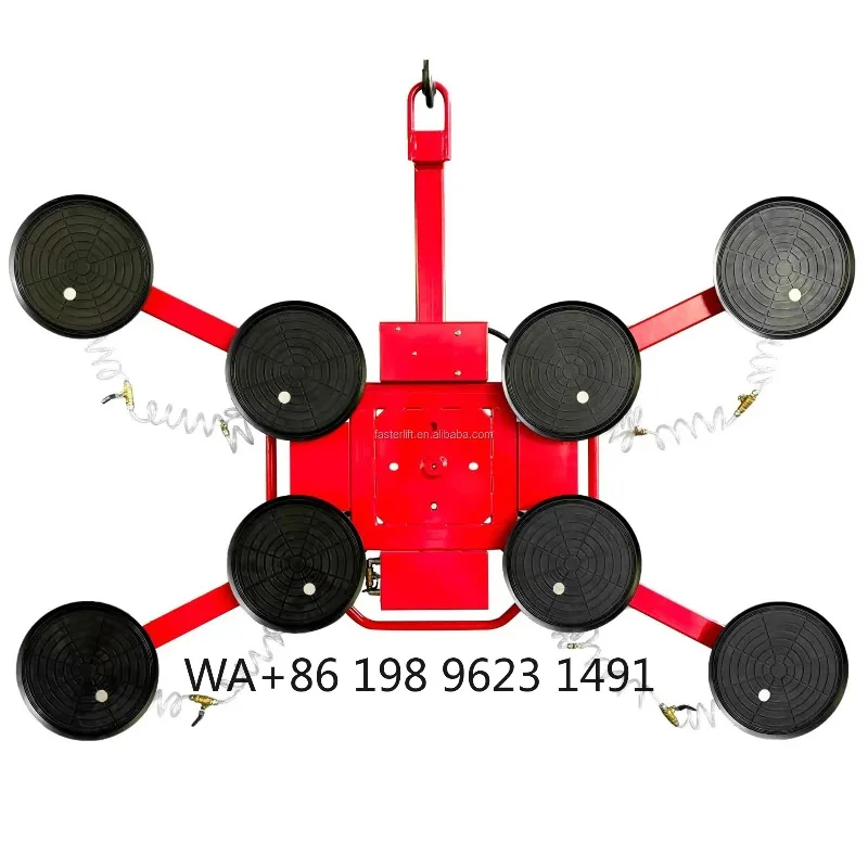 Heavy Duty Vacuum Glass Lifter Suction Cup Factory Direct for Glass Steel Lifting Industrial Handling
