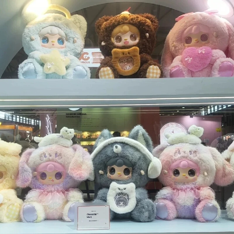 

Yooki Oxygen 400% V3 Универсальная серия Idol, плюшевая виниловая глухая коробка, модный предмет, изысканное украшение, извлекательные праздничные подарки