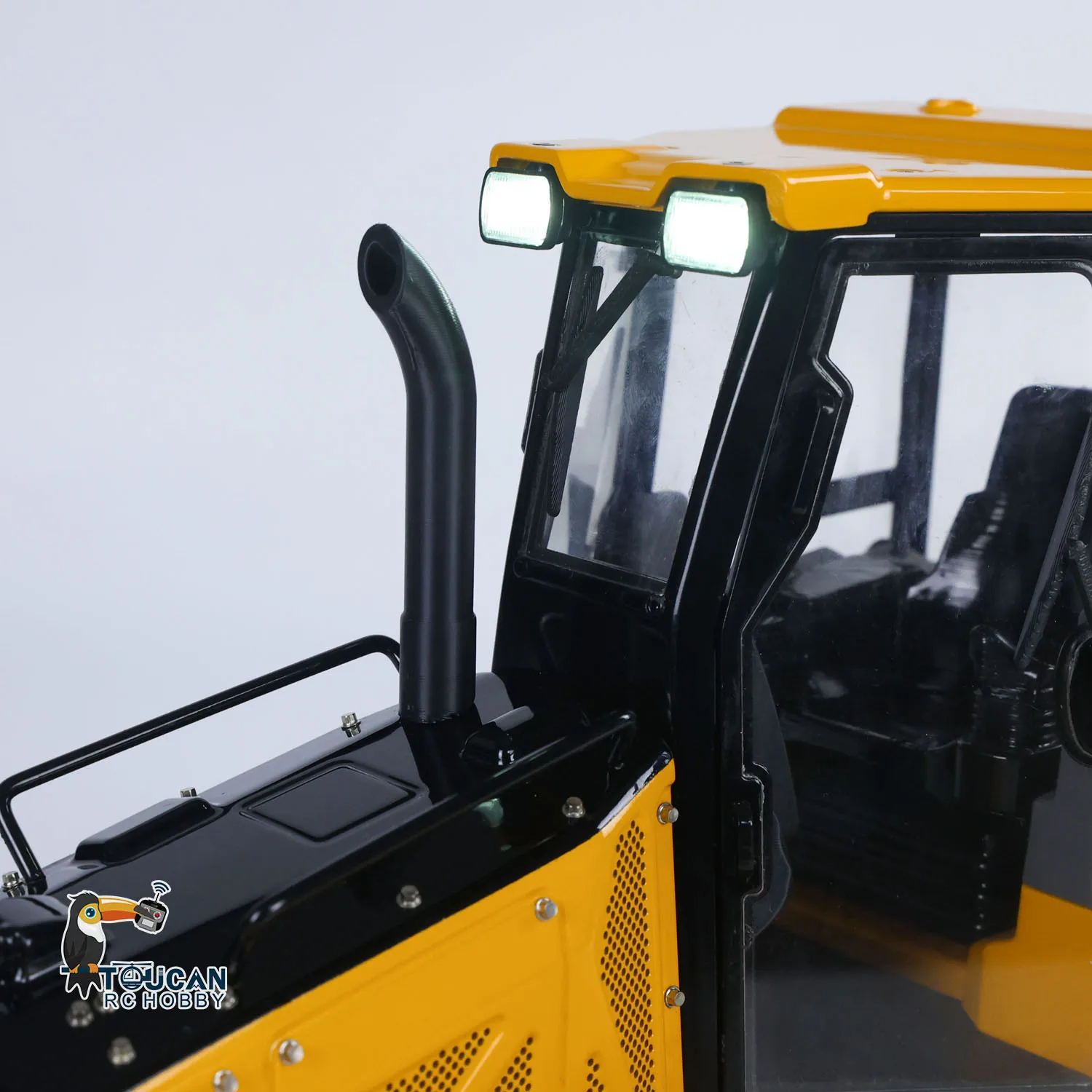 

1/12 D3 Metal RC Hydraulic Bulldozer RTR Radio Control Dozer Trucks RC Car Toys Light and Sound Finished Machine Vehicle Model