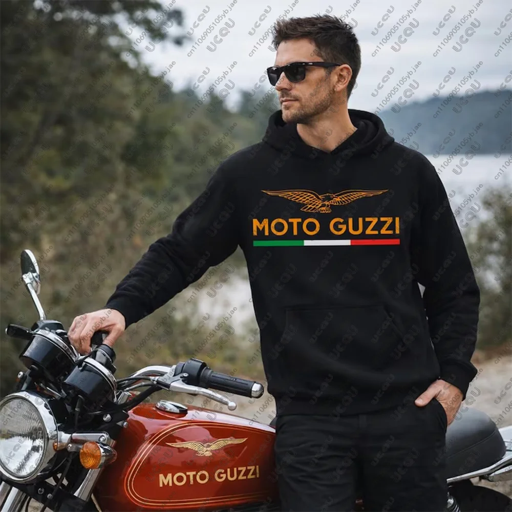 

Мужская повседневная одежда для мотоциклистов Moto Guzzi: футболка, спортивная одежда, топ, худи, свитшот, хлопковая футболка