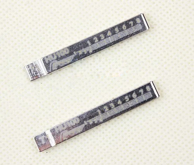 10pcs/lot LISHI HU66 HU64 HU100 hu101 NSN14 HON66 Engraved Line Key Blade
