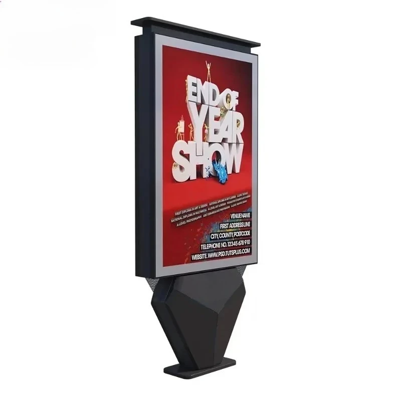 Contemporary Dynamic Light Box with Aluminum Alloy Material and Attractive Design