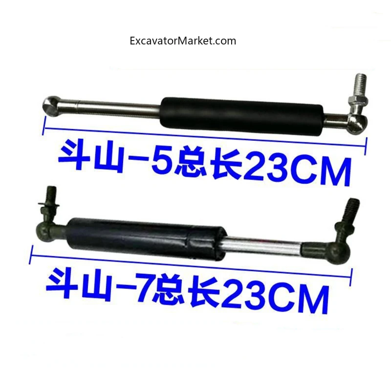 Excavator Spare For Doosan Dx Daewoo Dh215 220 225 258 300-5-7 Joystick Gas Spring Handle Support Rod Excavator Accessories