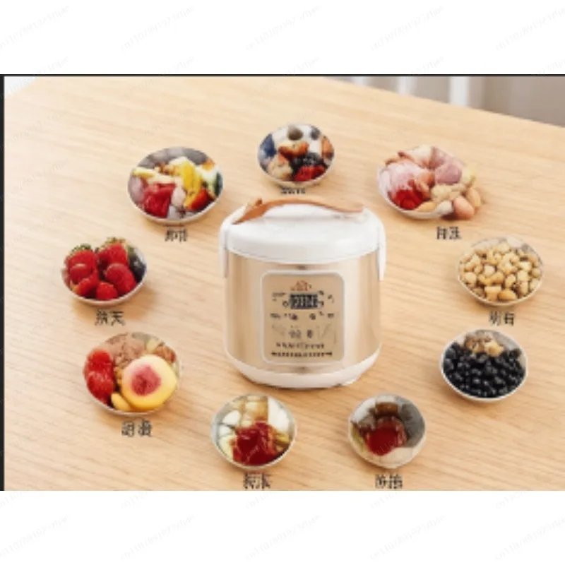 

Multi-Function 6L Fermenter for Tempeh Kombucha Self-Adjusting Time Overheat Protection Smooth Steel Pot