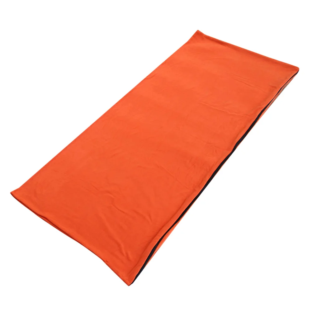 

Portable Sleeping Bag Polar Fleece Warm Breathable Zipper Camping Hiking Trekking Outdoor Multifunctional Adults Compression