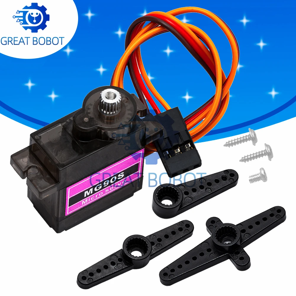 BS 1pcs/5pcs MG90S Digital 9g Servo For Rc Helicopter plane boat car MG90 9G IN STOCK