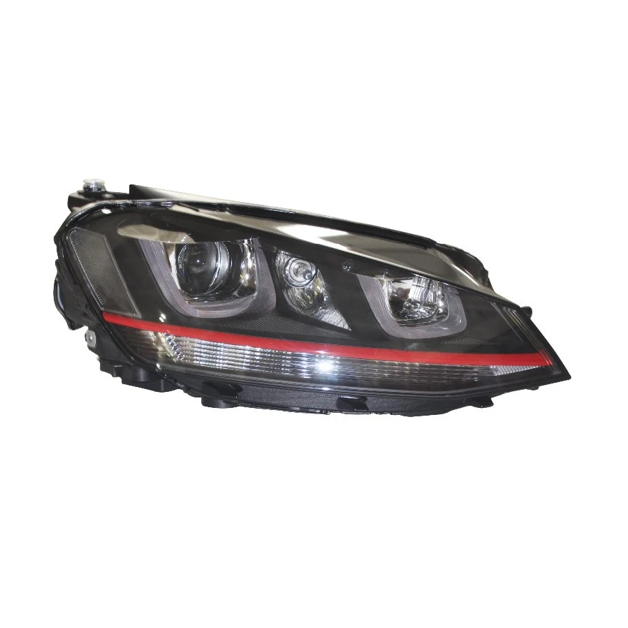 For Golf 7 MK7 Led Dual U Xenon HID Head Lamp 2014-2017