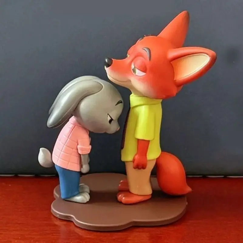 Zootopia Sweet Relies on The Best Partner Series Blind Box Tide To Play Around Hand-made Ornaments. Stitch Disney Anime