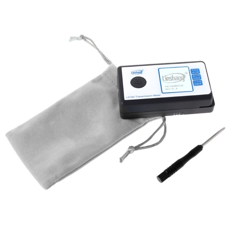 

Solar Film Transmission Meter UV Transmission Meter 2% Accuracy Light Transmittance Meter Solar Film Tester for Measure