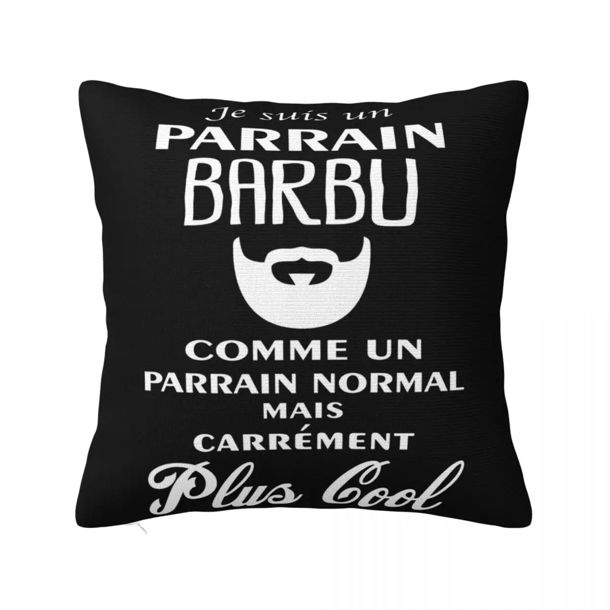 Unisex T- Personnalise Meilleur Parrain Parfai Cool Idee Cadeau Maillo Fete I009 Discount Print Beautiful Pillow Case