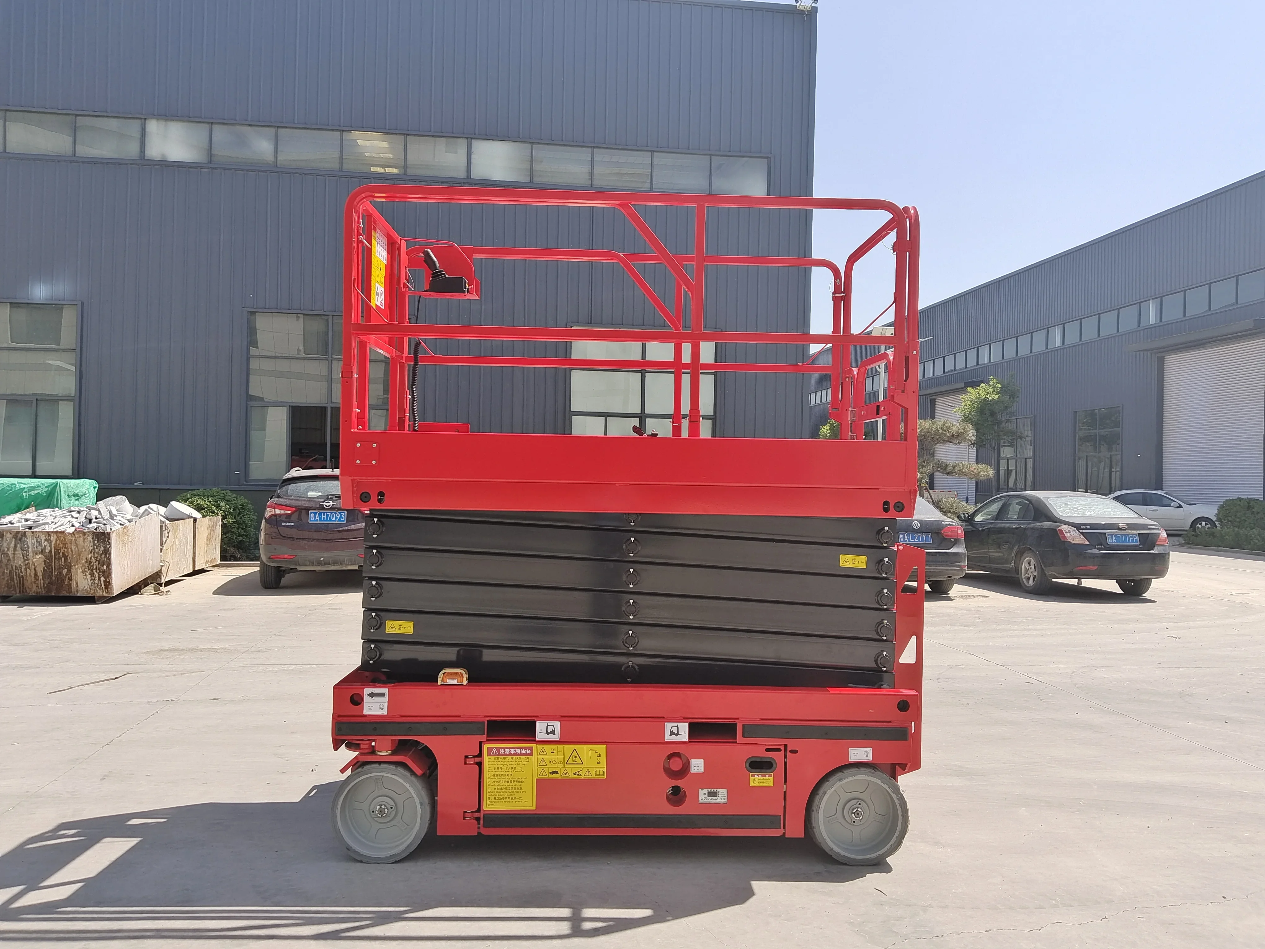 Scissor Lift Platform 6m-16m Self-Propelled Scissor Platform 300kg 500kg Aerial Work Platform