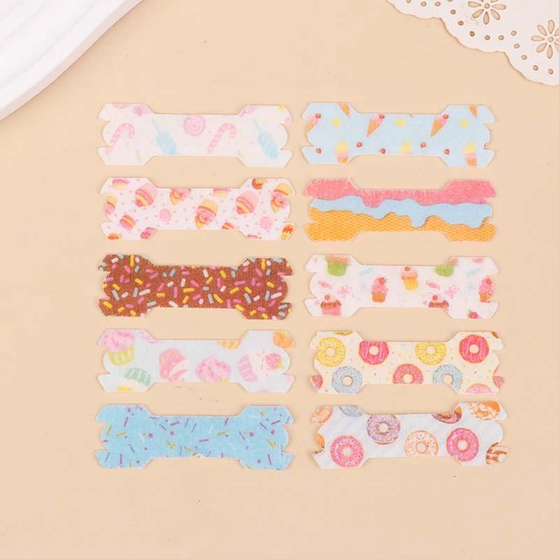 Bandes nasales Anti-ronflement colorées pour enfants, 10 pièces, aide à la respiration pour garçons et filles, bande nasale hypoallergénique, imprimés d'animaux amusants pour mieux