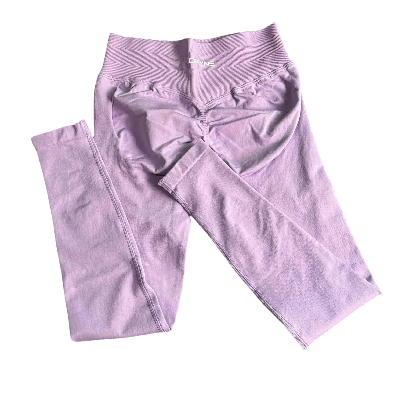 Dynamic Impact Leggings for Women Scrunch Seamless Yoga Legging Low Ribbed Band Gym Sports Pants High Stretchy Fitness Tights