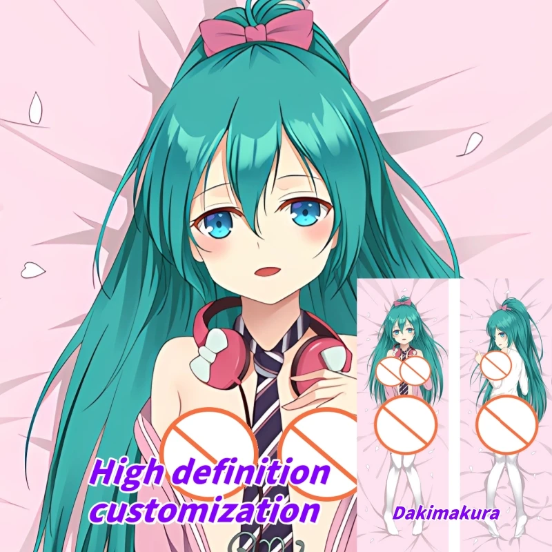 

Dakimakura Anime Pillow Case Miku girl Double-sided Print Of Life-size Body Pillowcase Gifts