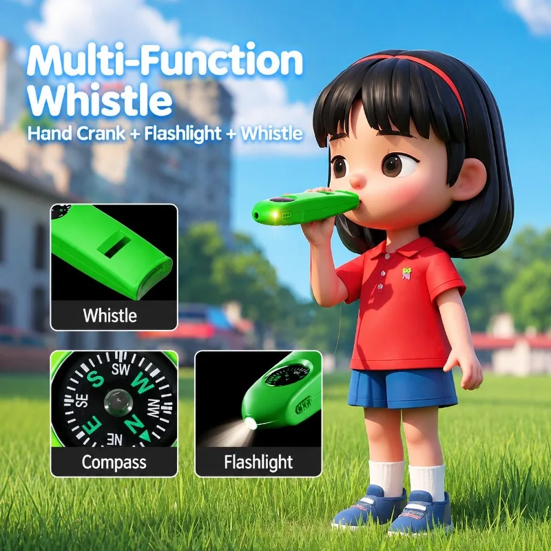Kids Outdoor Explorer Kit Insect Catcher Breathable Observation Box Telescope Whistle Nature Exploration Toy with Magnifier view 5