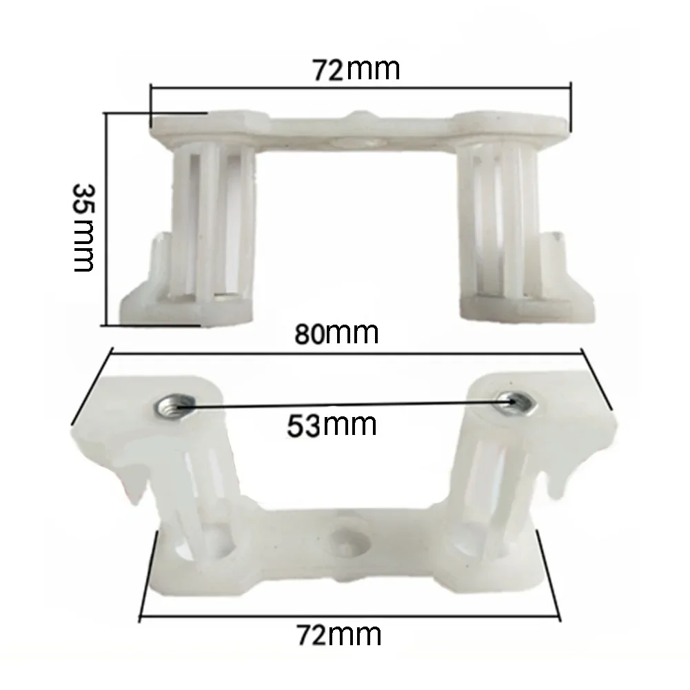 3Pcs Sander Support White Plastic Repairing Parts Support Sander Support For 4510 Sander Vibration Frame Power Tool Accessories