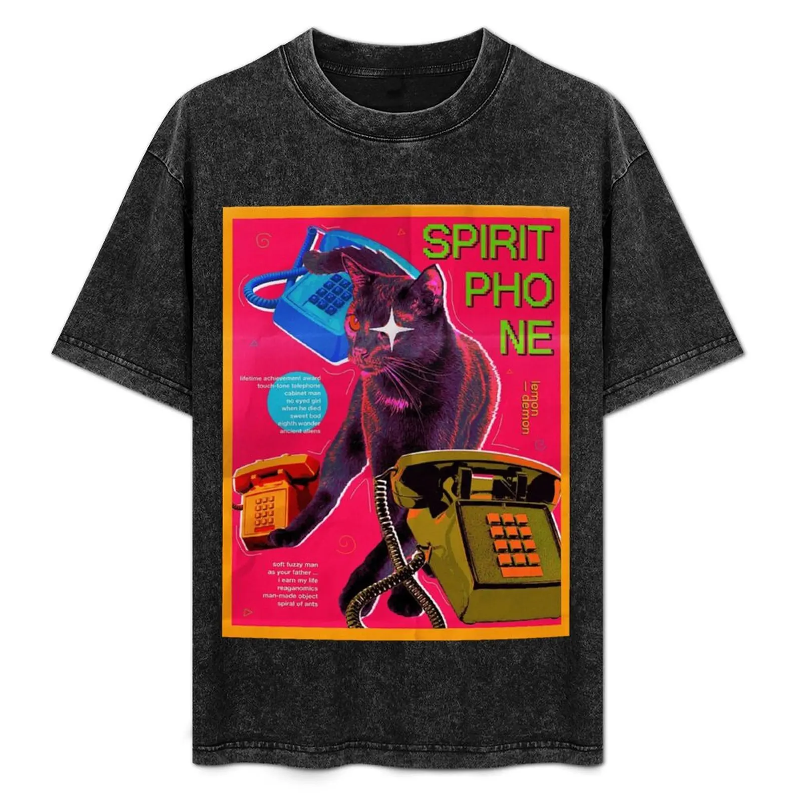 

spirit phone - lemon demon T-Shirt T-shirts oversize essential t shirt mens designer t shirt