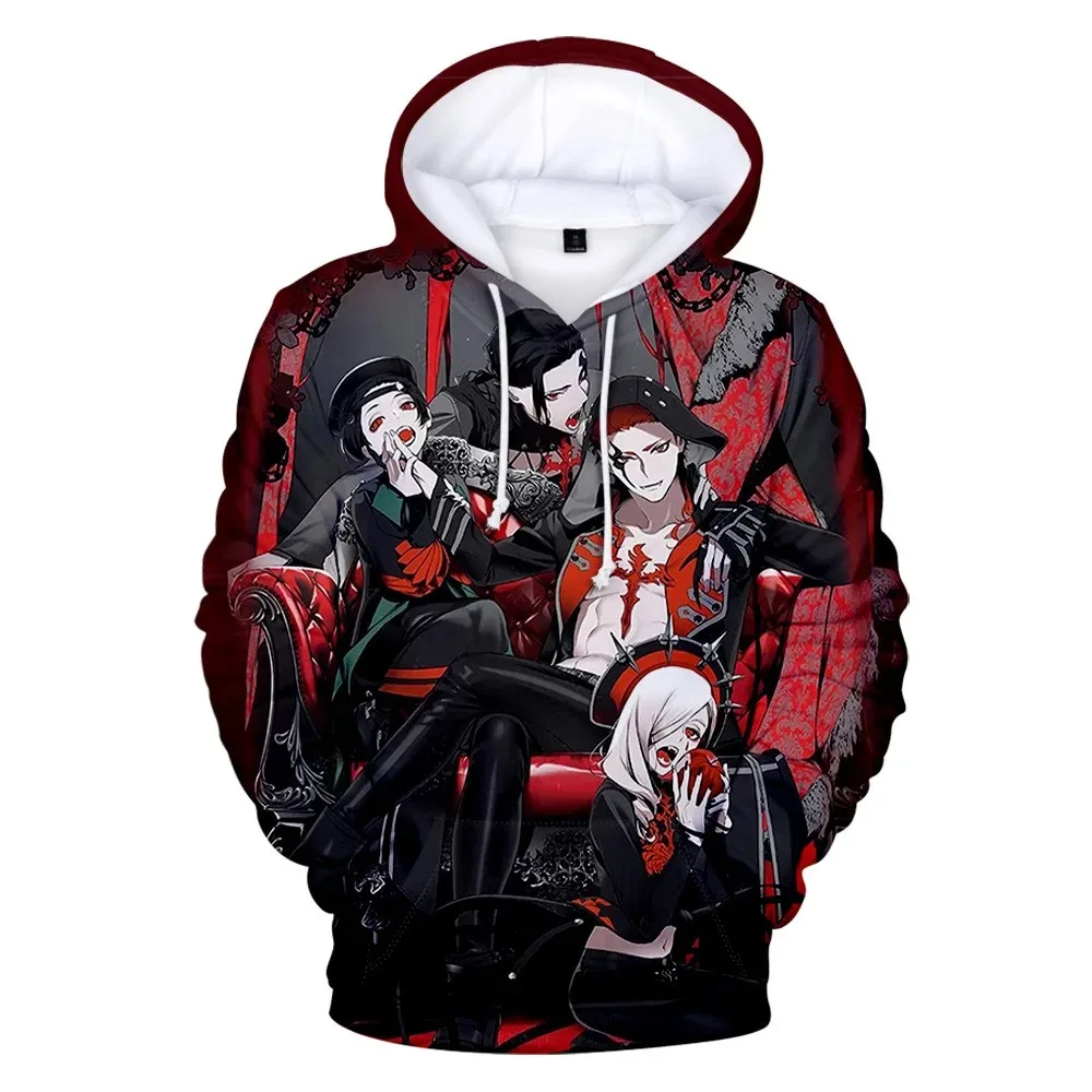 

Anime Visual Prison Cosplay Hoodie Women Men Harajuku Sweatshirt Streetwear Hip Hop Pullover Hooded Jacket Casual Sportswear