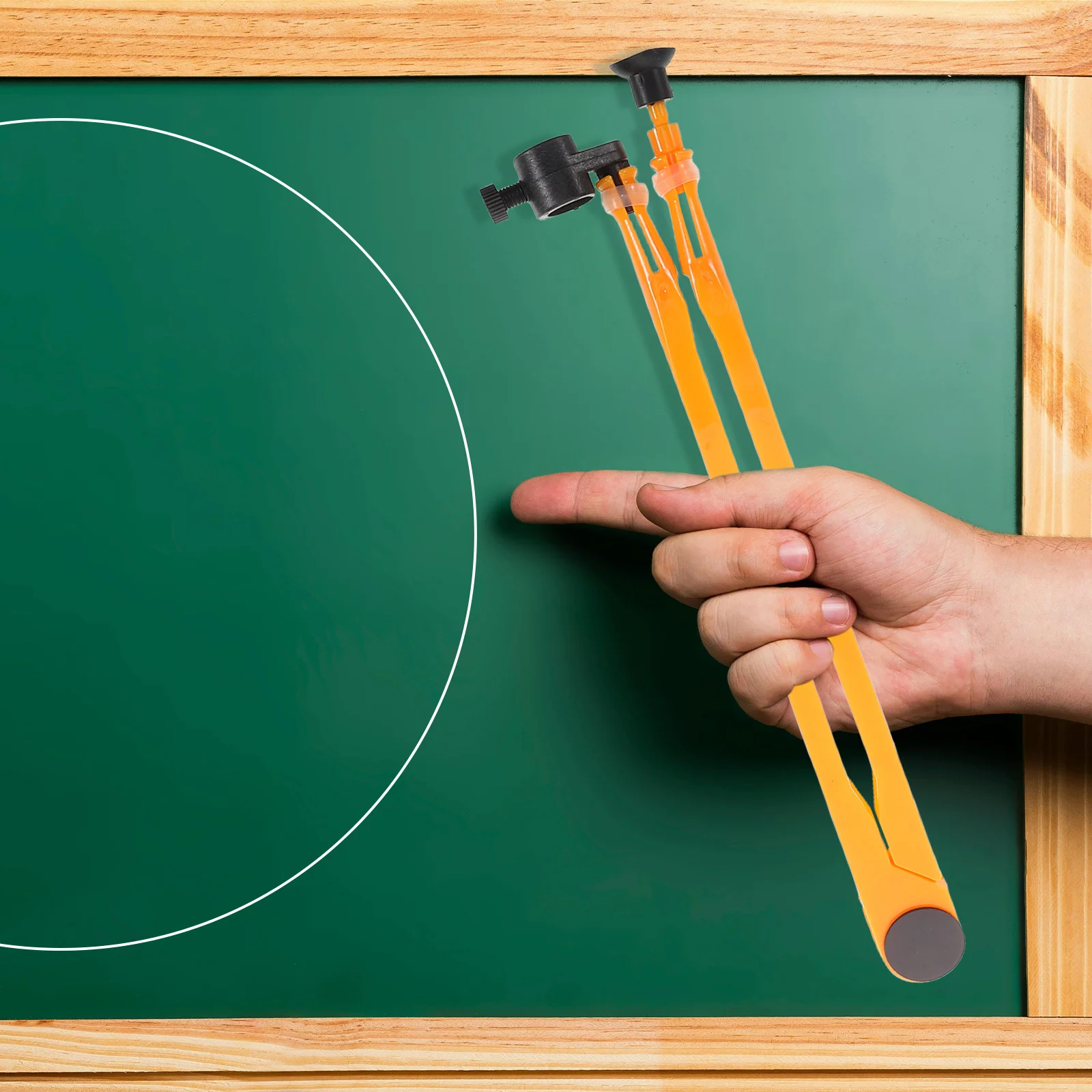 

Professional Drafting Compass Teaching Geometry Compass for Whiteboard Blackboard Circle Drawing Demonstration