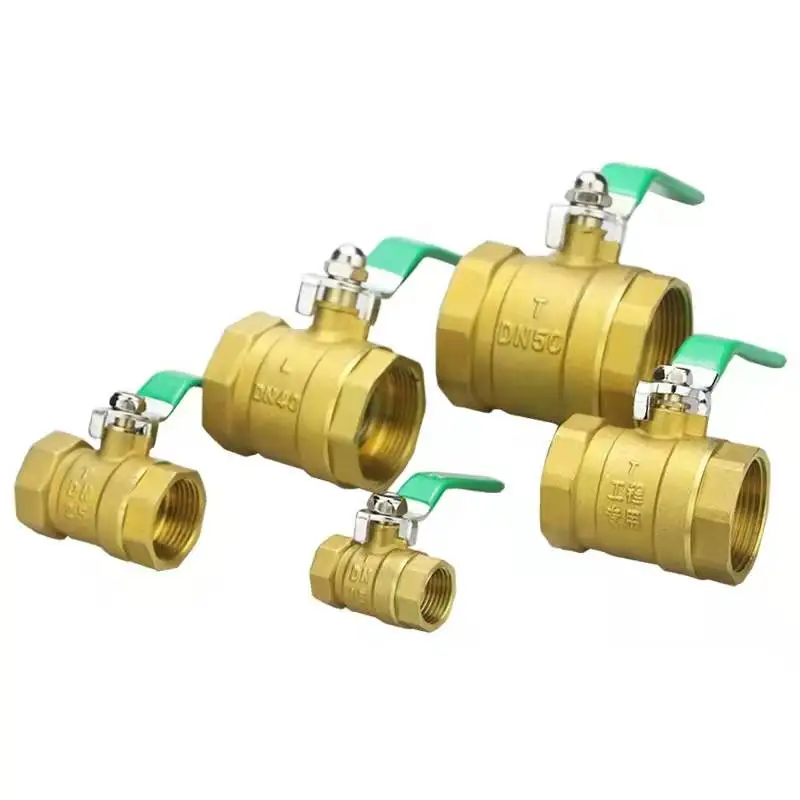 

1PC Double external wire valve internal and external wire pneumatic ball water switch 1/220 all copper 3/4 25 copper ball valv