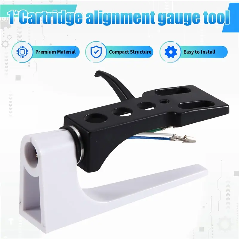 【TODAY-BUY】Cartridge Alignment And Overhang Gauge Tool 52Mm - With Vinyl Turntable Cartridges And Styli , LP Accessory