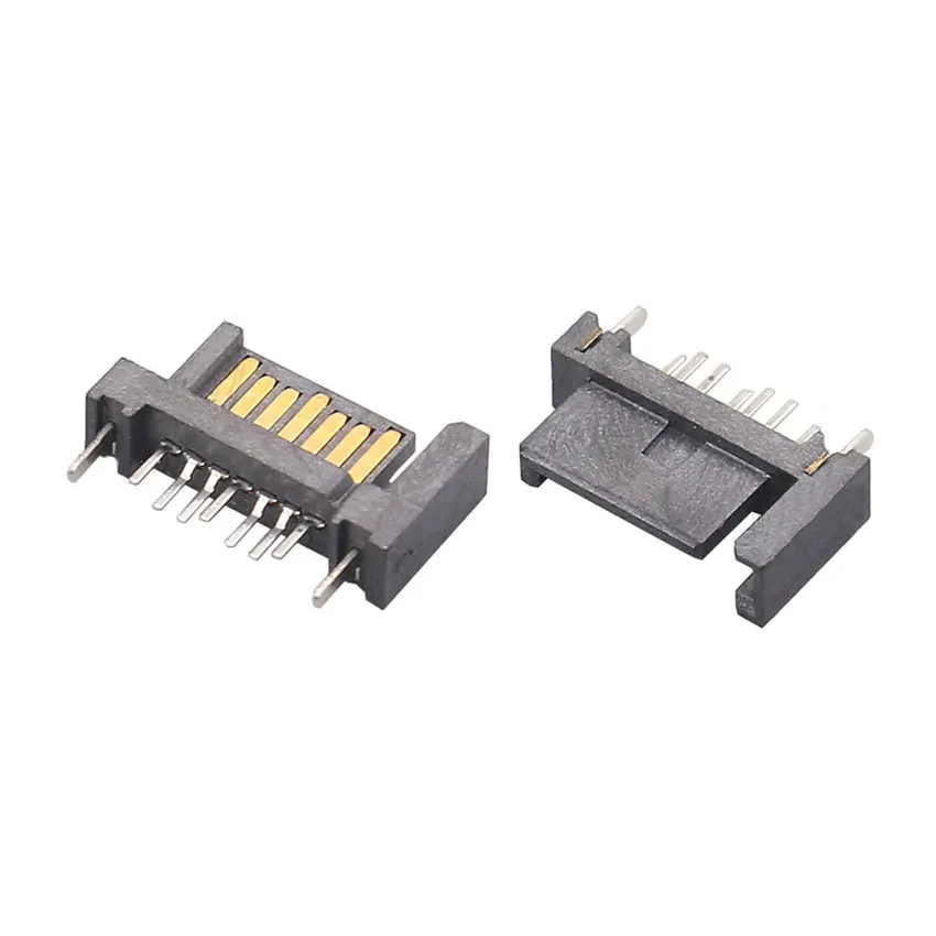 Cltgxdd 1pcs SATA Type A B 7 Pin 7P Straight DIP SMD Male Female Socket Hard Disk Interface Connector 90/180 Degrees - Image 6
