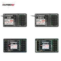 RC Servo DUMBORC X6F/X6FG/X6DC/X6DCG 2.4G 6CH Radio Control System Receiver for X4 X5 X6 X6P Transmitter RC Car Boat