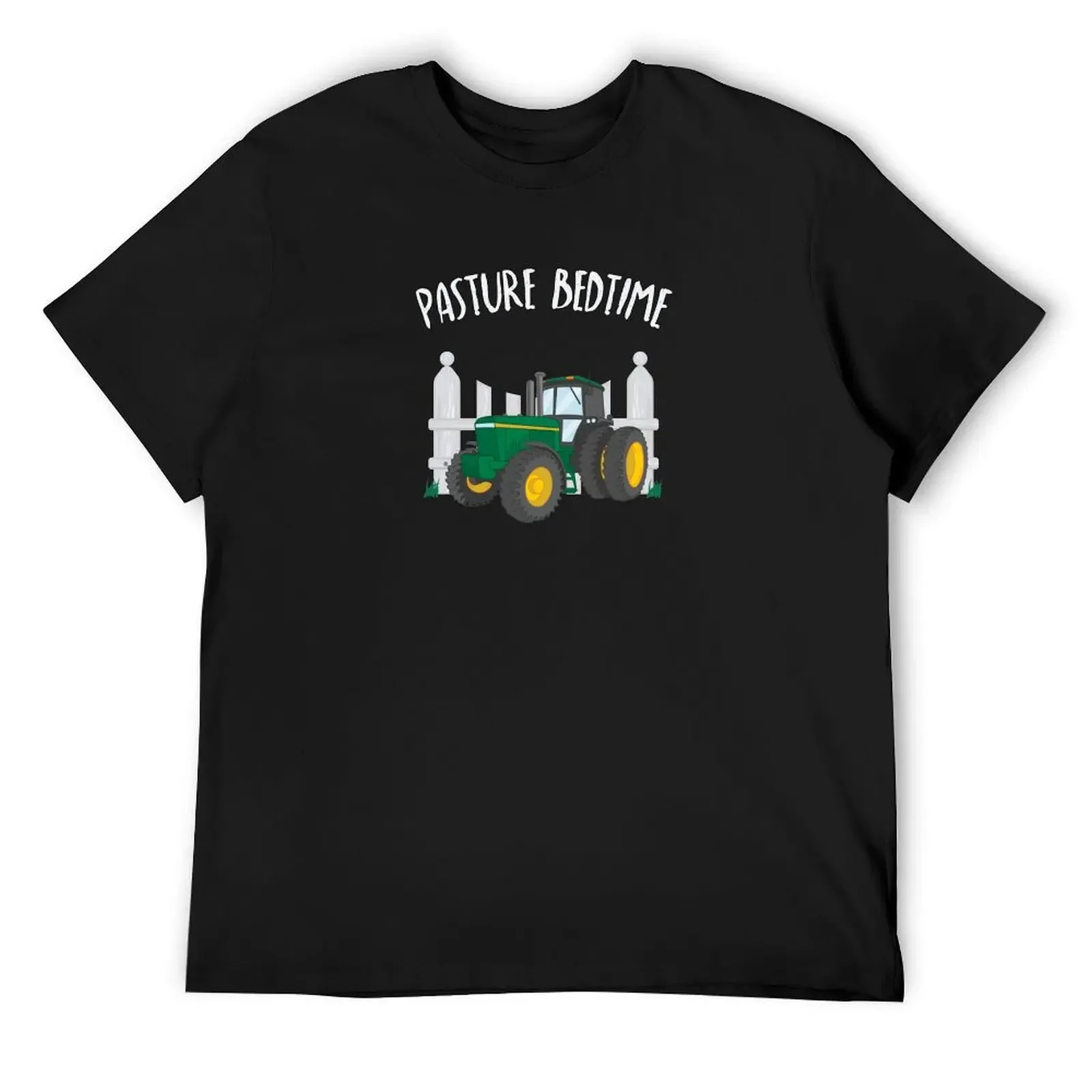 Pasture Bedtime Funny Cute Farm Tractor Pajamas PJ T-Shirt oversized t shirt summer top sweat mens white t shirts