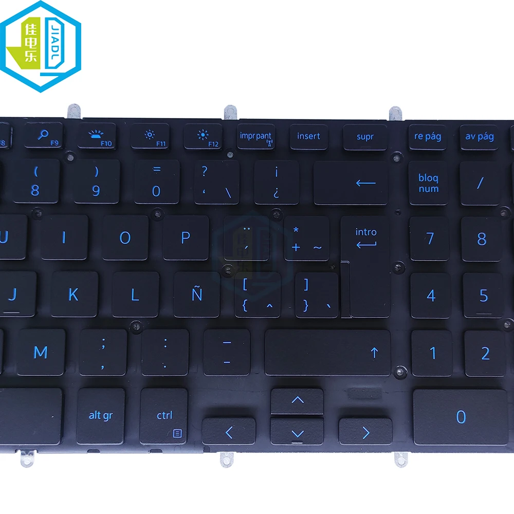 Imagem -06 - Teclado Azerty Francês Retroiluminado para Dell Inspiron 7566 7577 7587 5775 G33579 3590 3779 0r7h22 02j0hc Substituição