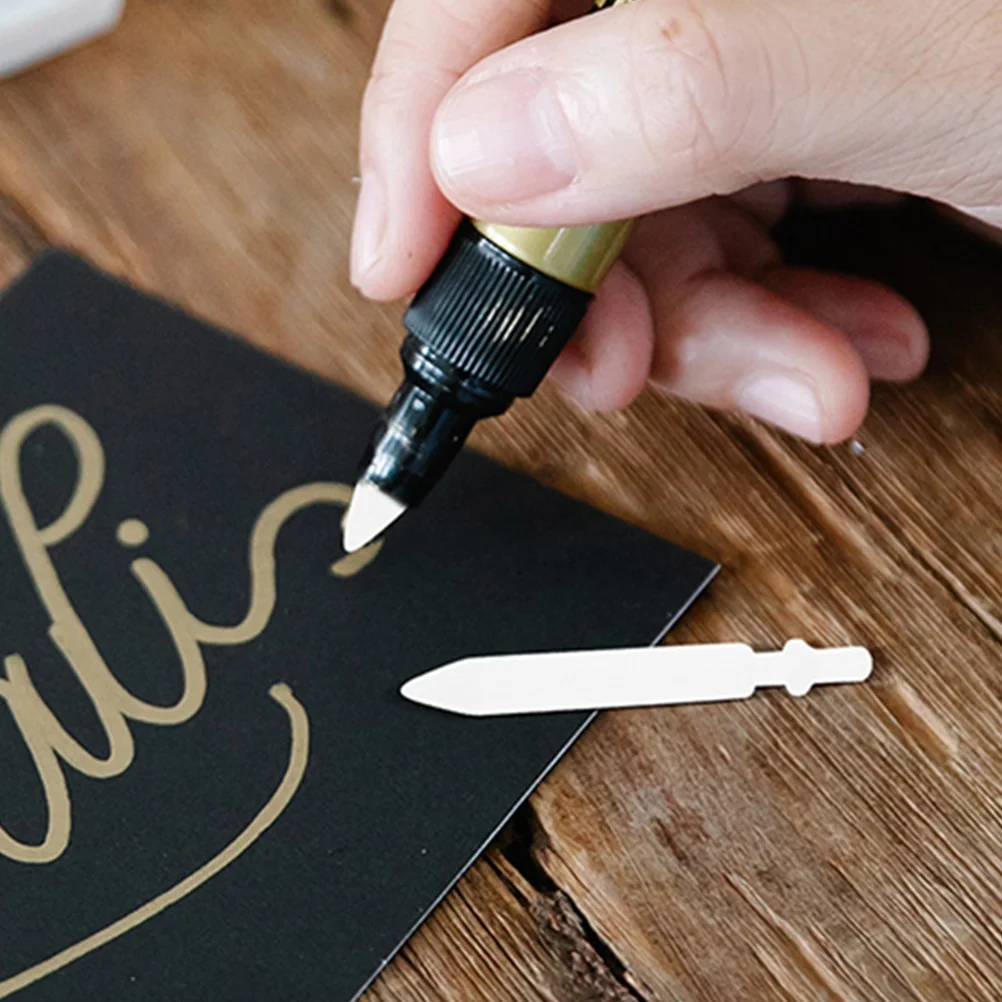 

25pcs Acrylic Marker Replaceable Nibs Smooth Writing Paint Tips Replacement Supplies Pen Points For Marker Pens Nib Sets