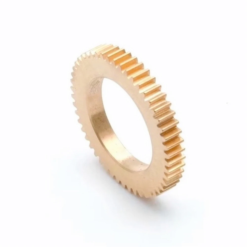 0.3M 0.4M 50/60 Teeth Precision Brass Outer Ring Gear DIY Excavator Tank Tracked Vehicle Model Steering Reduction Gear