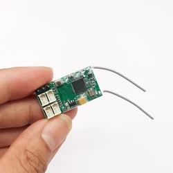 CM410X DSM2 DSMX 2.4G 4Ch Receiver For RC Spektrum DX6I DX18 DX8 DX9 DEVO10  Remote Controller REDCON Drone Model DIY Part