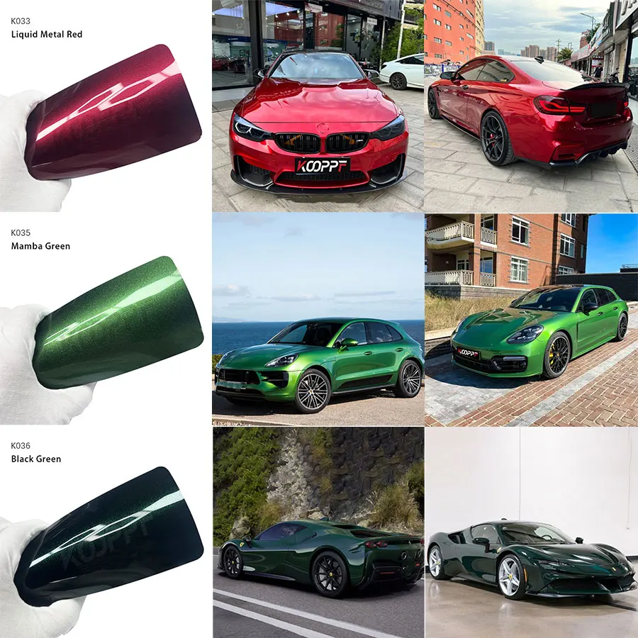 글로스 에메랄드 그린 컬러 시프트 이리데슨스 에메랄드 그린 자동차 바디 랩핑 데코레이션 비닐 스티커