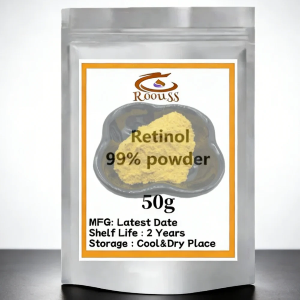 Hot Sale Retinol Acetate Powder Pure Cosmetic Grade Material Free Shipping