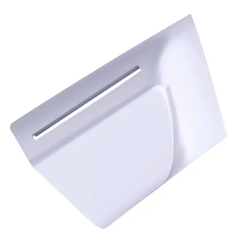 QWE-For PS5 Disc Digital One Parts Faceplate Cover Replacement Side Disc Plate Premium Hard White Panel ABS