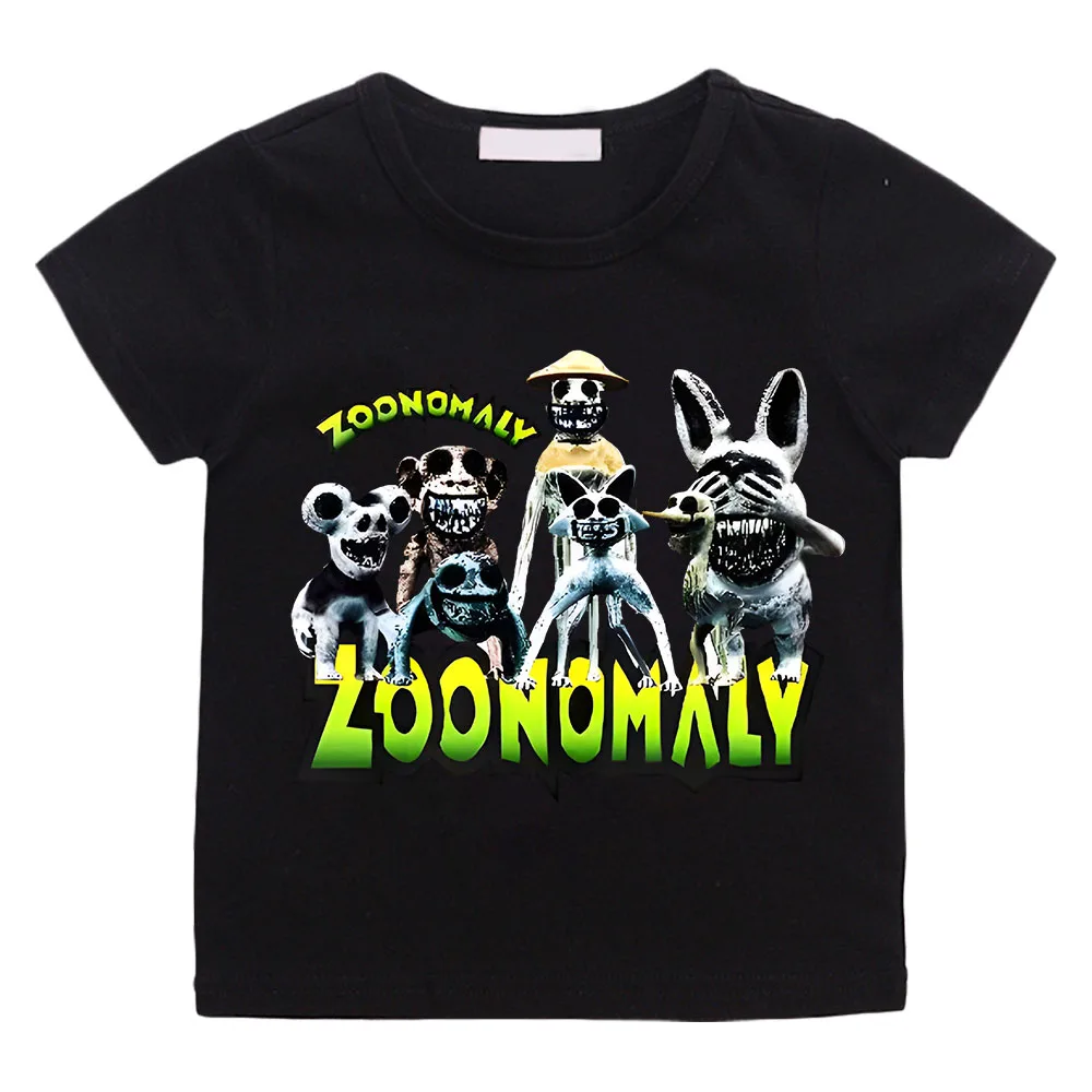 T-Shirt gioco per bambini striomaly Toddler Girls camicie maglietta estiva cotone manica corta abbigliamento Casual per bambini magliette Anime