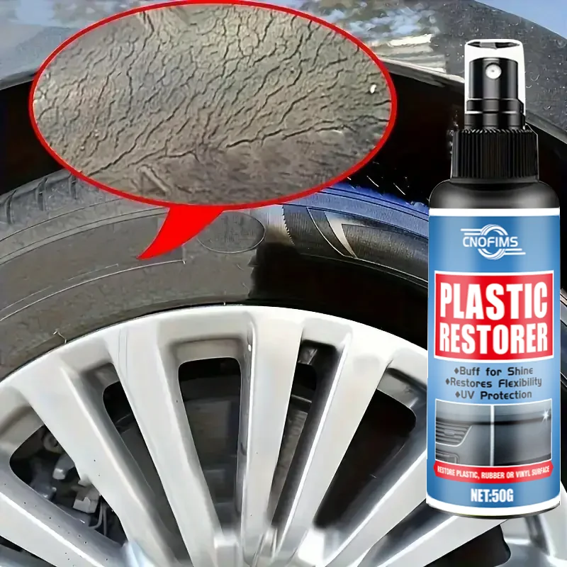 Agente reparador de cuidado negro para interiores de automóviles, pasta de reparación y mantenimiento de neumáticos, agente de recubrimiento para reparación de arañazos de piezas de plástico