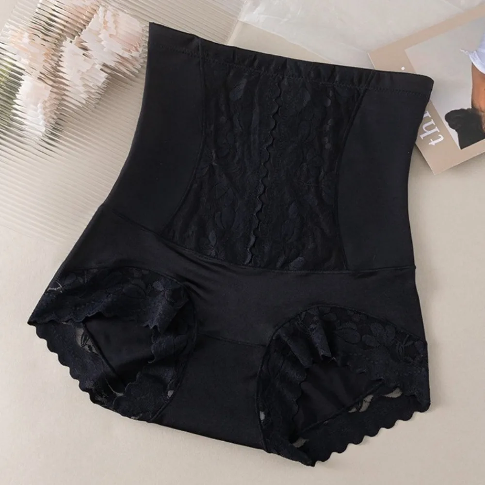 

High Waist Postpartum Body Shaper Shapewear Underpants Butt Lifter Briefs Seamless Belly Contracting Lace Slimming Shapers Women