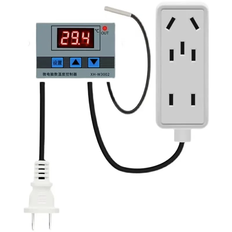 Цифровой светодиодный терморегулятор, термостат, регулятор температуры