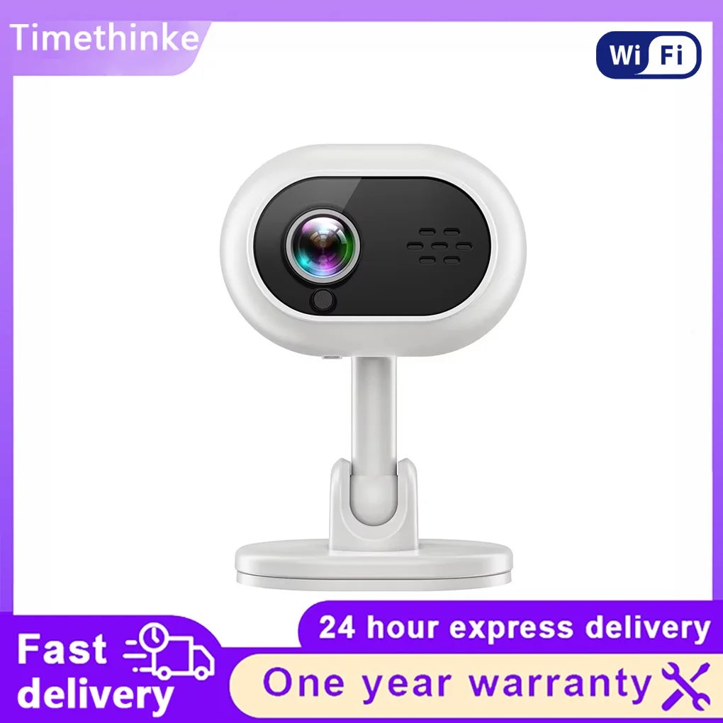 HD WiFi Baby Monitor Camera Motion Detection Alarm Two‑Way Audio Infrared Night Vision Home Security Pet Surveillance Cam