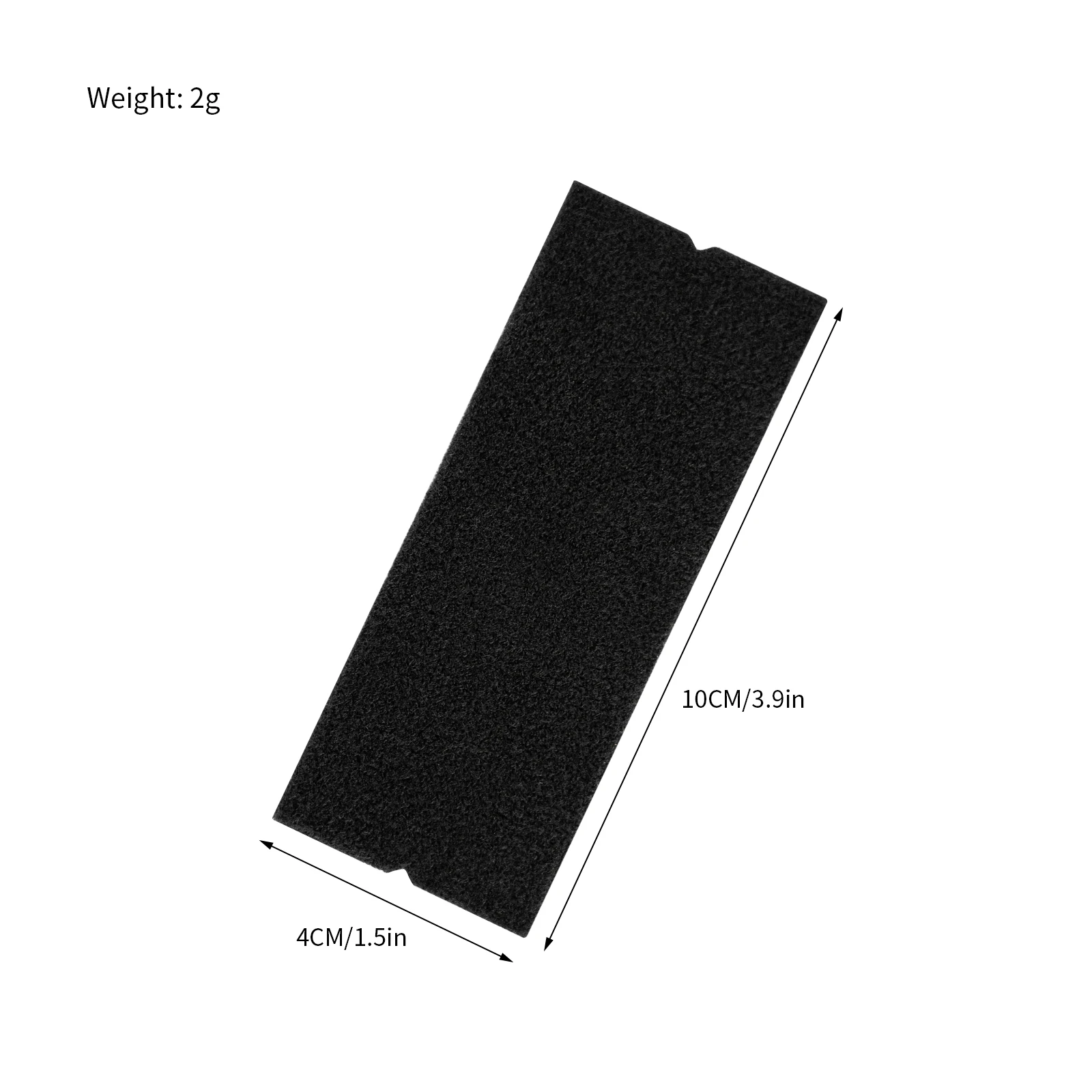 10Pcs Blak Squeegee Felt Cloth for Car Vinyl Film Wrapping Scraper No Scratch Microfiber Replaceable Felts for Car Vinyl Spatula