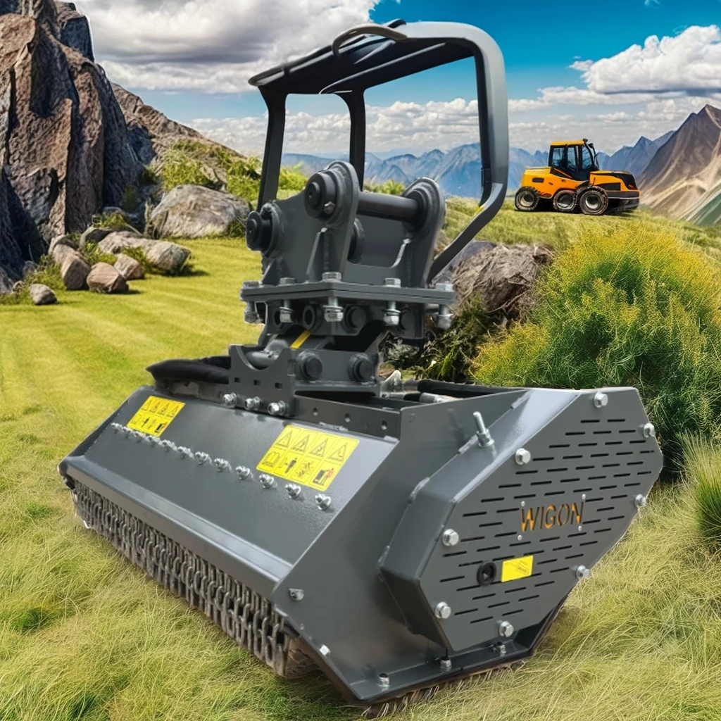 WIGON Excavator Attachment Reclamation Of Soil