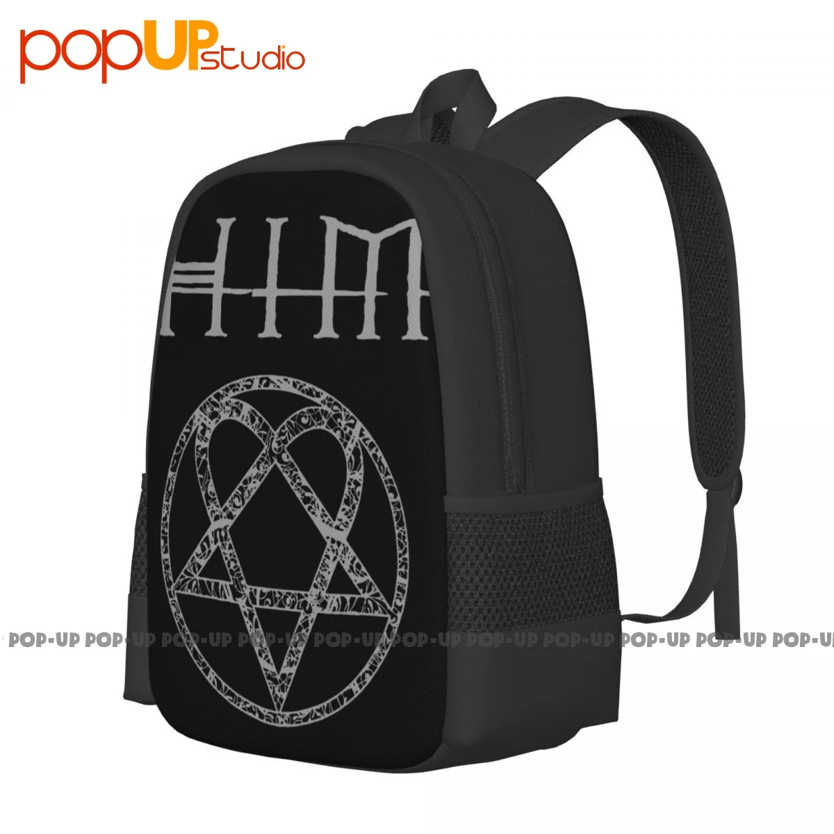 Him Ornate Heartagram 01 Backpack Large Capacity Fashion Softback Eco Friendly Multi-function