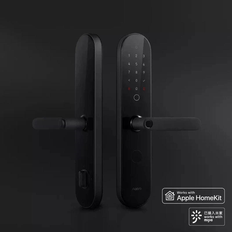 Imagem -06 - Aqara Fechadura de Porta Inteligente com Campainha N100 N200 Impressão Digital Bluetooth Senha Desbloqueio Nfc Funciona com Mijia Homekit Ligação Inteligente